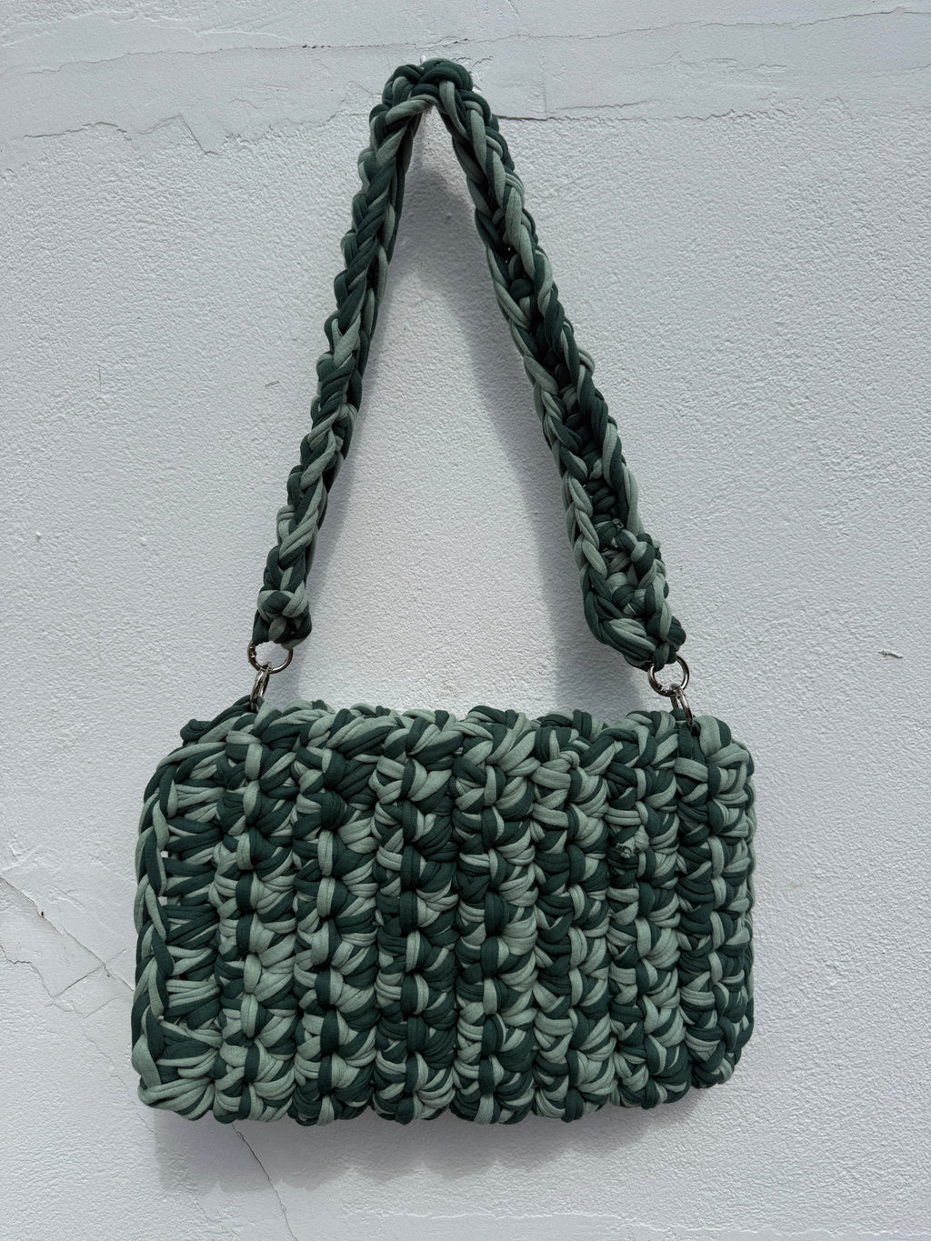 The Acacia Bag in Green Shades