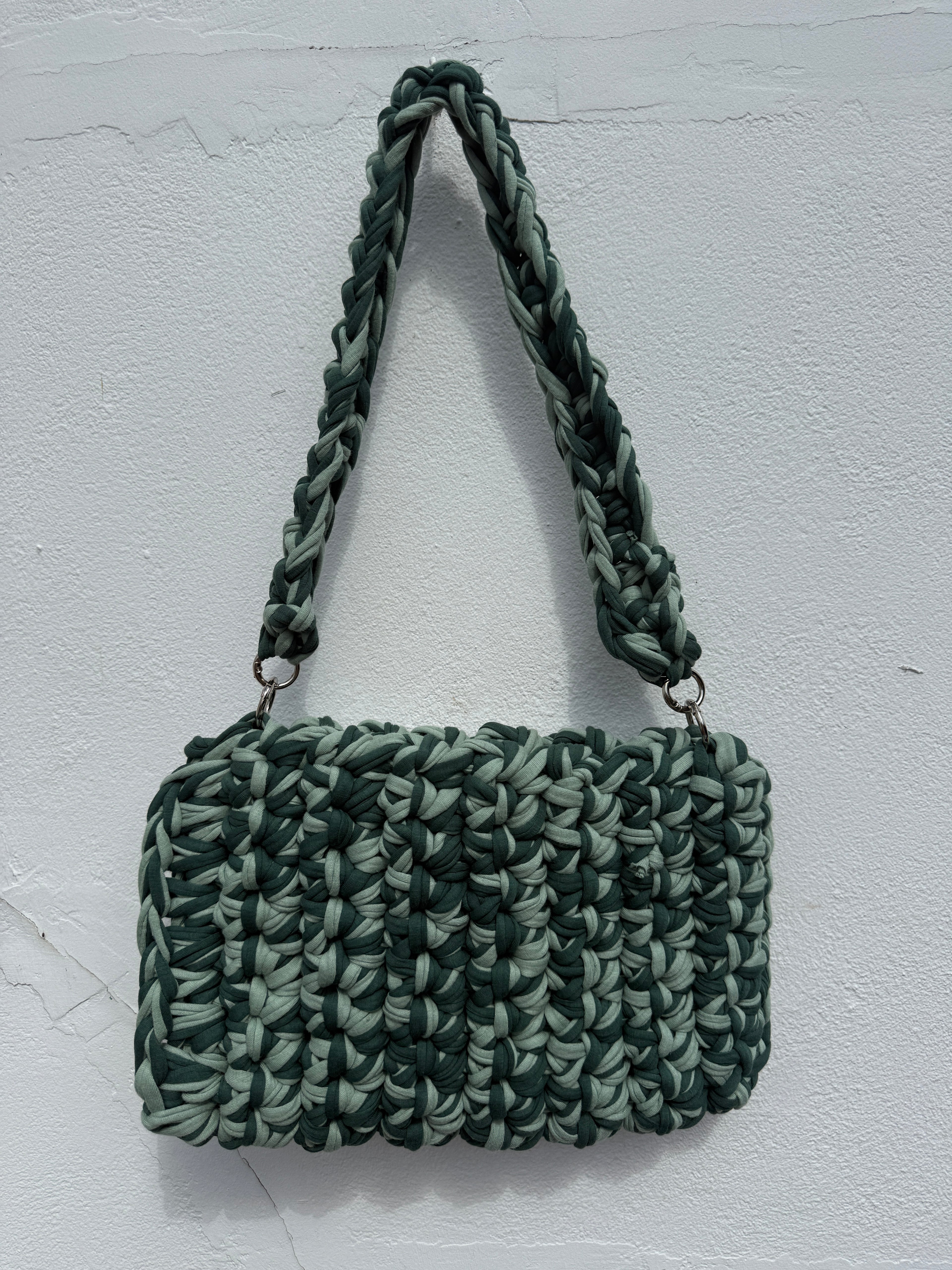 The Acacia Bag in Green Shades