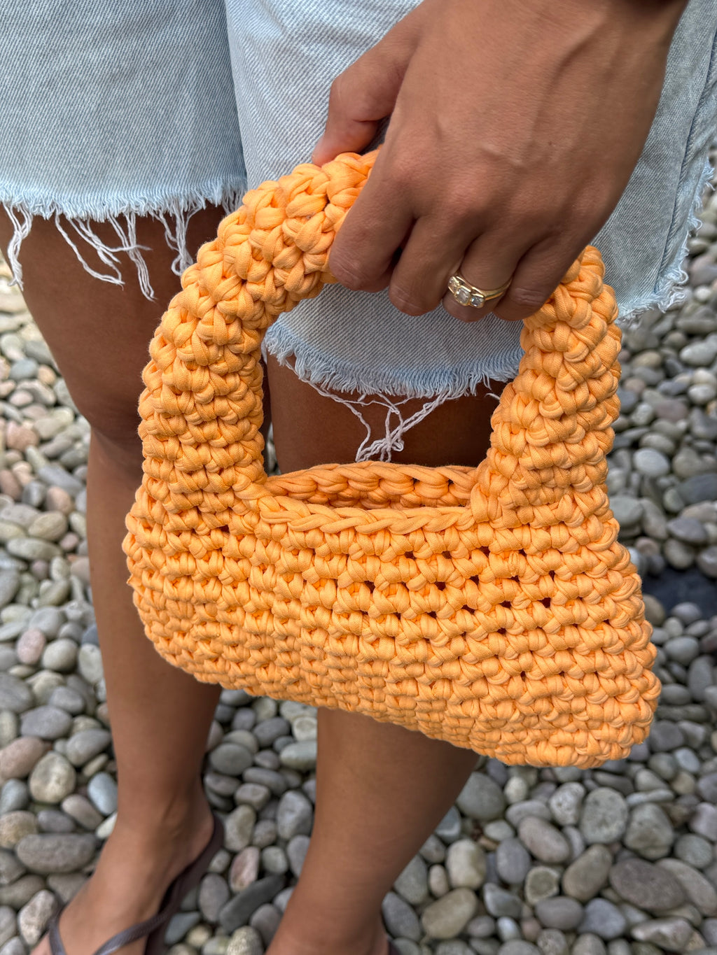 The Muse Bag in Peach